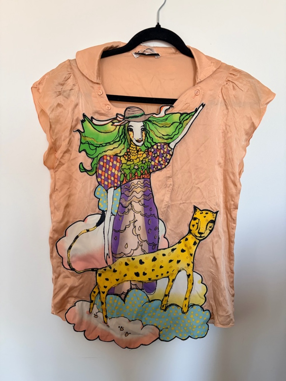 ISSEY MIYAKE RARE Vintage Tsumori Chisato IS Miyake Shirt - Silk - S